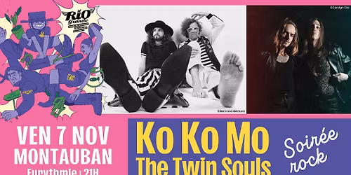 Concert - KO KO MO | THE TWIN SOULS @ EURYTHMIE - Montauban (82)