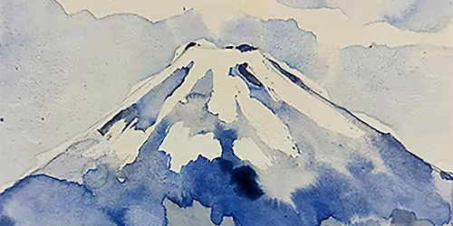 Watercolour Style Mountainscape Workshop - Acrylic on Absorbent Ground