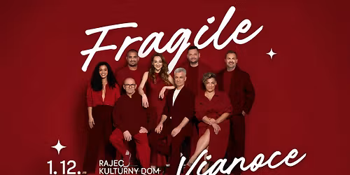 Fragile SK Viano\u010dn\u00fd koncert - Rajec - Kult\u00farny dom
