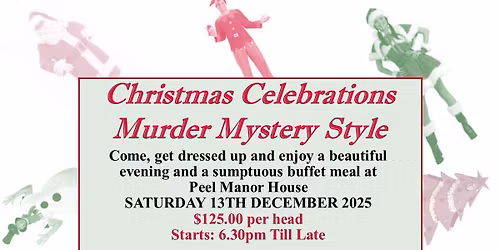 Christmas Capers Murder Mystery Sat 13th December 2025