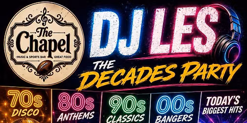 DJ Les decades party