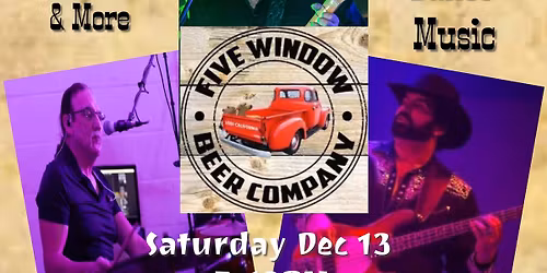 The Return of Rag Tag All Stars @ Five Windows Brewing Co. \/ Lodi CA