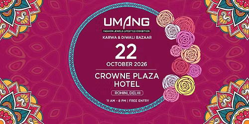 Umang Exhibition at Crowne Plaza Hotel,Rohini