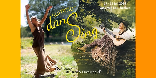 Summer DanSing - 5Ritmes & Stembevrijding - Erica & Willemijn