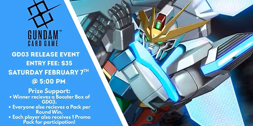 Gundam Card Game GD03 Release Event