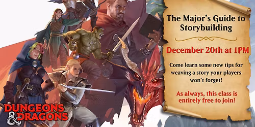 DND Class: Guide to Storybuilding
