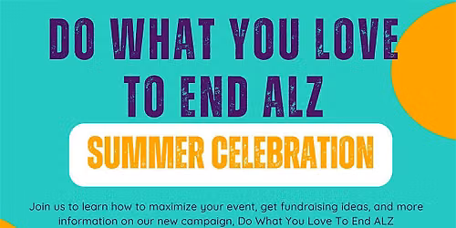 Alzheimer's Association Summer Party