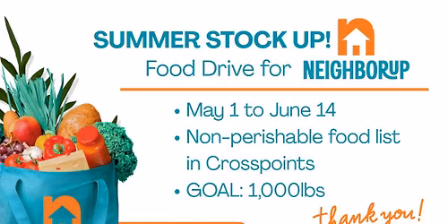 Apex UMC - Stock Up for NeighborUp