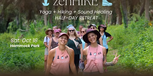 ZENhike Yoga, Sound Healing & Nature Walk 🌿🧘‍♀️ Hammock Park