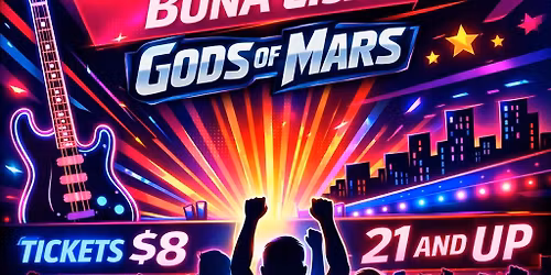 BONAFIED: FIRE & MARS! A Cosmic Rock Spectacle!!!