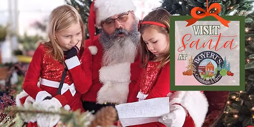 Visit Santa at Boyert's!