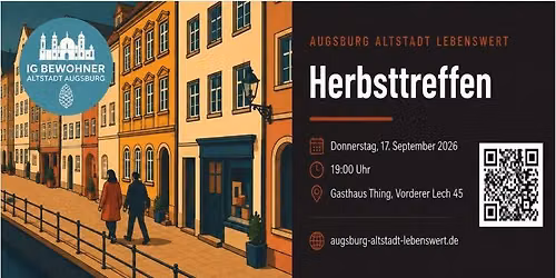 Herbsttreffen IG Bewohner Altstadt Augsburg