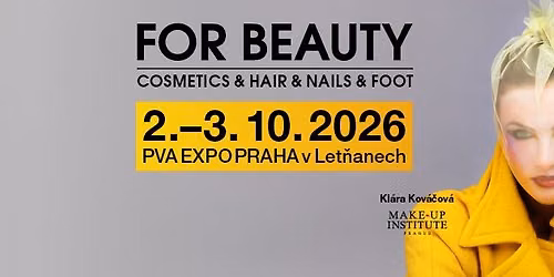 Veletrh FOR BEAUTY podzim 2026