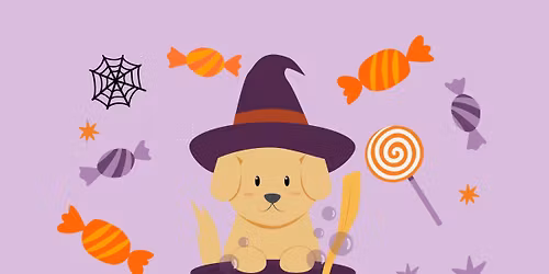 Downtown Trick or Treating with Paws on State Pet Salon