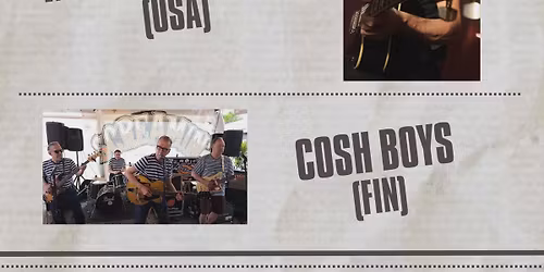 Rockin' Roots Rumble vol 2: Marcel Riesco(USA)+ Cosh Boys