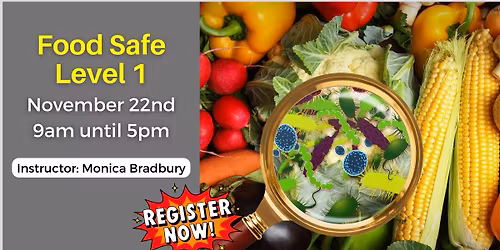 Food Safe Level 1 Certification Course