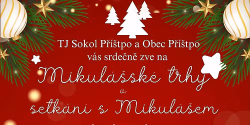 Mikulášské trhy a setkání s Mikulášem 