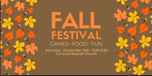 Fall Festival