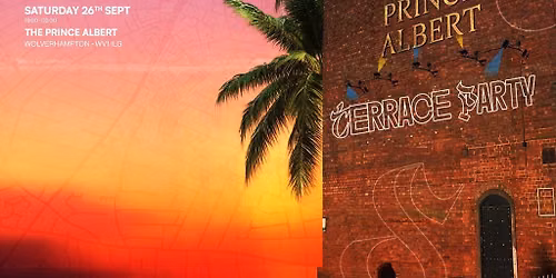 SUNSET SESSIONS - Summer Closing Party (THE PRINCE ALBERT)