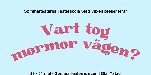 Vart tog mormor v\u00e4gen?