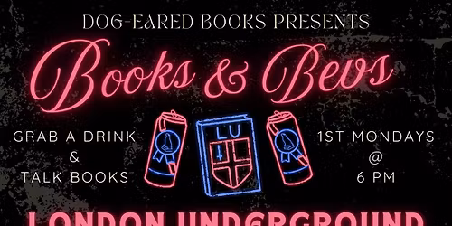 Books & Bevs at London Underground