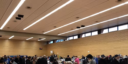 Hallen-FLOHMARKT in der Walzbachhalle in Weingarten bei Karlsruhe