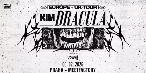 Kim Dracula (AUS) + Special Guest: VOWWS - PRAGUE
