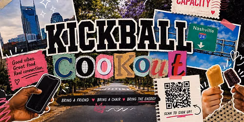 CHURCH IN THE WILD: Kickball & Cookout