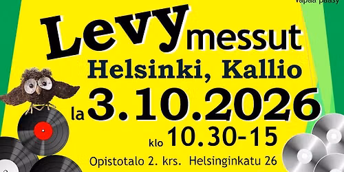Levymessut Helsinki Kallio