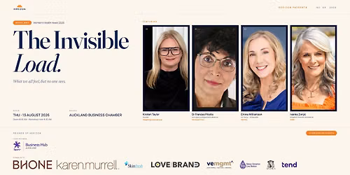 HERiZON Auckland | The Invisible Load: What We All Feel, But No One Sees In conjunction with Tend for Women\u2019s Health Week 2026