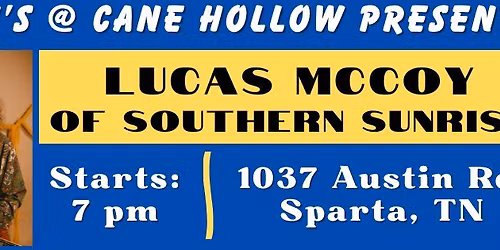 Lucas McCoy Live @ Frank's At Cane Hollow