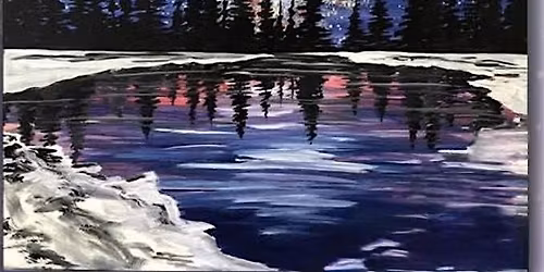 Paint with Ashley Blake \u201cCelestial Winter\u201d Paint Night