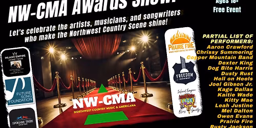Let\u2019s Meet Up for Dancing and Fun! NW-CMA Awards Show at the Spokane Tribe Casino!
