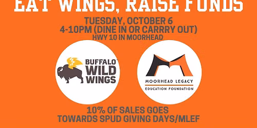 Eat Wings, Raise Funds!  MLEF @ Buffalo Wild Wings