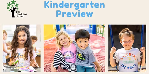 Kindergarten Preview at TCS