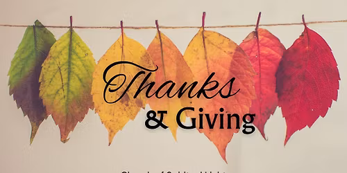 ThanksGiving Feast & GiveAway Ceremony
