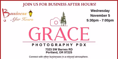 Business After Hours at Grace Photography PDX