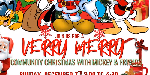 Community Christmas with Mickey & Friends