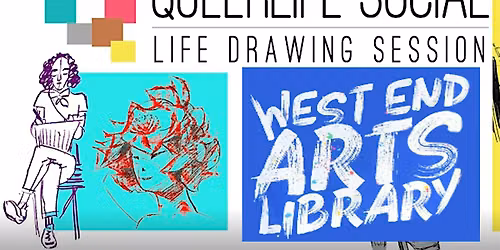 Pride Drawing Session at West End Arts Library June 5th with Cabrol\u00e9!