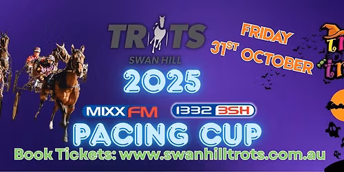 2025 3SH PACING CUP -TRICK OR TREAT @ THE TROTS