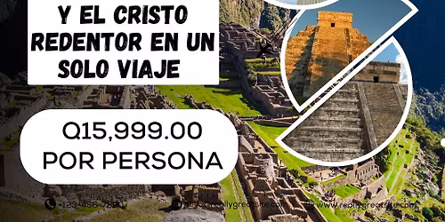 Trilog\u00eda Maravillas del Mundo Am\u00e9rica, Cristo Redentor, Chich\u00e9n Itz\u00e1, Machu Picchu
