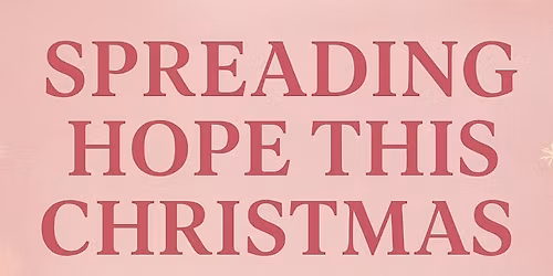 Spreading hope this Christmas 