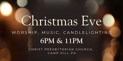 Christmas Eve Candlelight Services