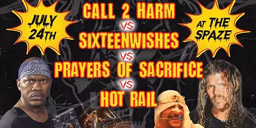 HEATWAVE \u201826: CALL2HARM, PRAYERS OF SACRIFICE + MORE @ THE SPAZE
