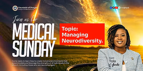 Medical Sunday :- Managing Neurodiversity