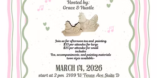 Chicks & Hens Painting Tea Party