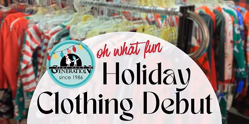 Holiday Clothing Debut