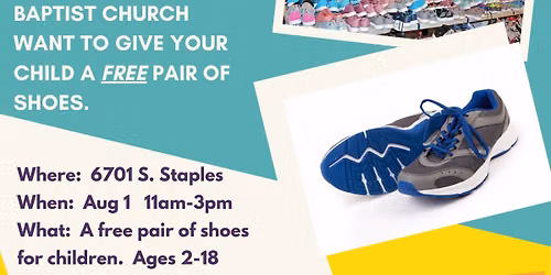 First Blessing- Shoe Giveaway