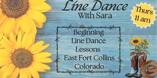 Beginning Line Dance Class (Weekly)