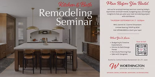 Worthington Kitchen and Bath Remodeling Seminar